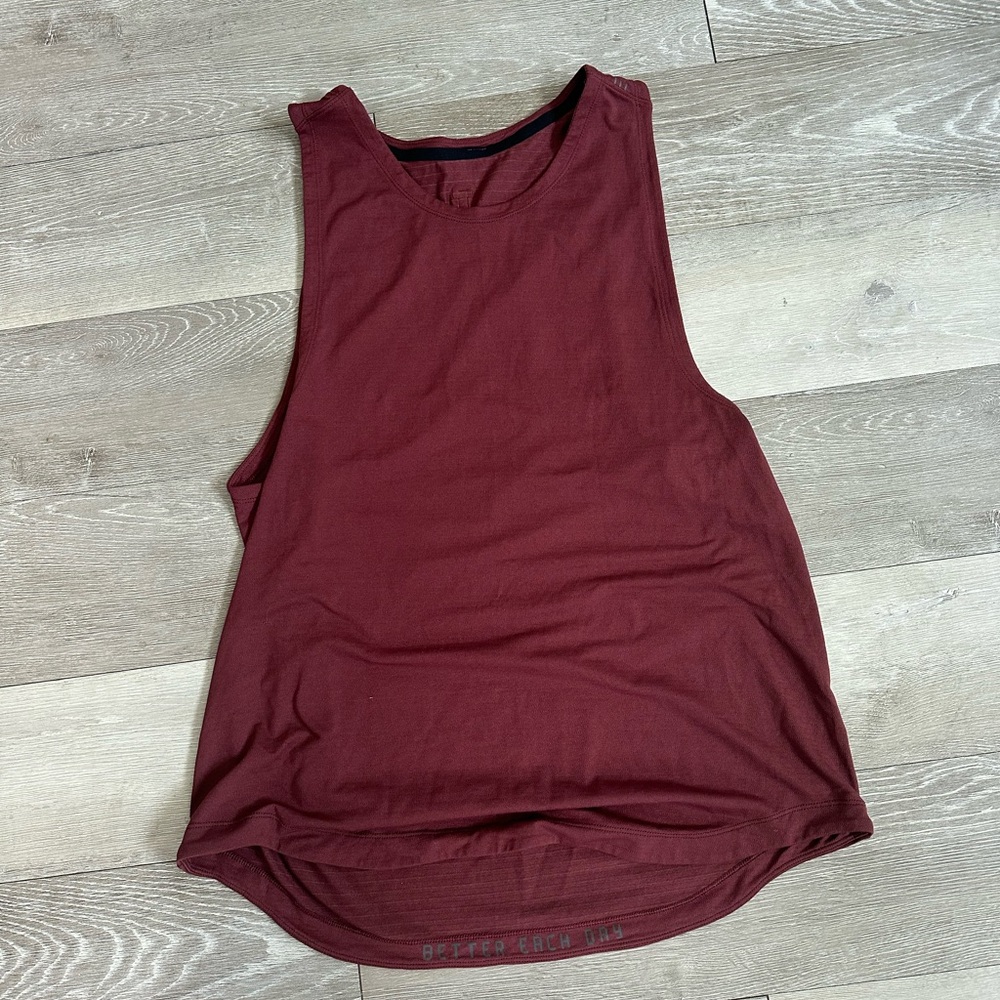 Lululemon license to train tank